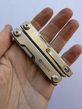 BIBURY OUTDOOR MINI MULTITOOL PLIERS W/BELT CLIP, BI2051A, EXCELLENT CONDITION picture