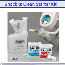 Dental Vacuum Shock & Clean Starter Kit Evacuation System, Palmero 3546K picture