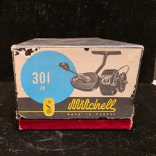 Vintage Mitchell 301 LH Spinning Reel, (Pre-Garcia Era), Boxed-  picture
