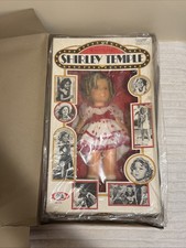Vintage Shirley Temple 16” Doll By IDEAL Toy Red Polka Dot Dress 1973  picture