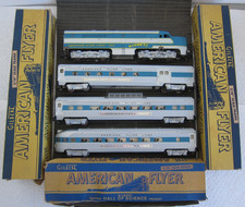 AMERICAN FLYER S 466 COMET PASS. SET FACTORY ERROR, 1955 ORIG. BOXES, RUNS-NICE picture