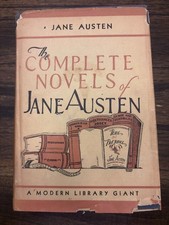 1935 Modern Library Giant G8 Jane Austen The Complete Novels Dust Jacket picture