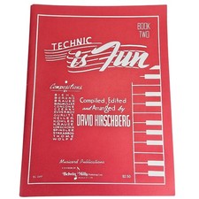 Vintage Technic Is Fun Book Two Hirschberg Children Learn Piano Music Book Study picture