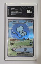 Pokemon Card Italian - Mew Ex 232 - Destiny of Paldea - AI GRADING 9.5 picture