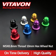 VITAVON CNC Aluminum M5X0.8mm Thread 10mm Hex Wheel Nut picture