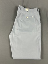 Peter Millar Golf Pants Crown Sport Raleigh Performance 40 x 32 Gray MSRP $160 picture