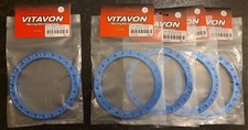 Vitavon Beadlocks Set Of 5 Bead Locks 5ive 5tg 5te 3.0 5t G 7075 Alum Blue picture