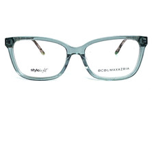 BCBG Max Azaria Sylvie Teal Green 55mm New Authentic Eyeglass Frame H16726 picture