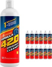 4 Pack Formula 420 Original Cleaner Glass Cleaner 12 oz   4 Bottle picture