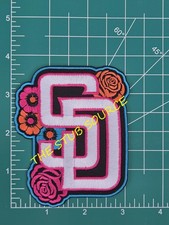 San Diego Padres SD Floral City Connect 2.0 Colors Embroidered Iron Sew On Patch picture