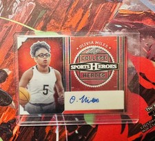2024 Leaf Sports Heroes College Heroes Olivia Miles /25 Autograph Minnesota Lynx picture