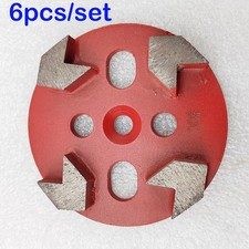 6pcs/set Arrow-shaped Diamond Grinding Head for Concrete Floor Grinder Polisher picture
