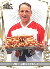 2023 Leaf Trinity Joey Chestnut Base Sports #BS-7 picture