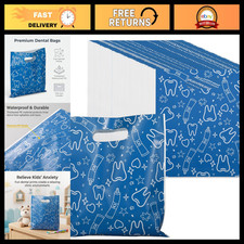 100 Dental Giveaway Bags, Toothbrush Bags, 8.3