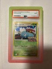 PSA 9 2009 Pokemon Rumble Venusaur Holo #1 Rare Low Pop Read Description picture