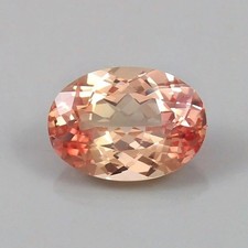 AAA Grade 13x10 MM Ceylon Padparadscha Sapphire Bi-Color Oval Loose Gemstone Cut picture