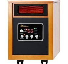 Dr Infrared Heater DR-968 Portable Space Heater, 1500-Watt, Cherry picture