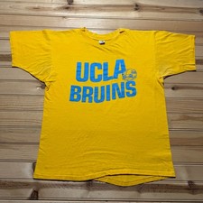 Vintage 80s 90s UCLA Bruins NCAA Athletic Short Sleeve Crewneck Shirt USA Large picture