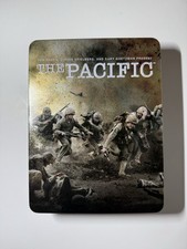 The Pacific 6 DVD 2010 HBO TV 10 Part Series Set Metal Tin Box Steven Spielberg picture