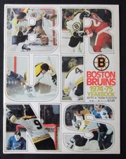 1974-75 Boston Bruins Ice Hockey Yearbook 176403 picture