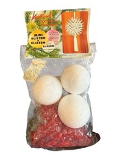 VTG LeeWards Snowburst Tassel Boutique Ornament Kit 16-45696  Christmas NOS picture