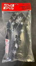 SXS BURLY GUARD “Vented” shields–Black Plastic - 1 pair picture