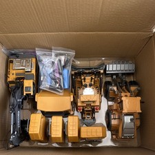 YIGONG 1:24 CAT RC Excavator Construction Vehicle Set Pack Of 4 picture