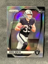 2024 Prizm Brock Bowers Silver RC #315 Las Vegas Raiders 🔥🔥👀👀 picture