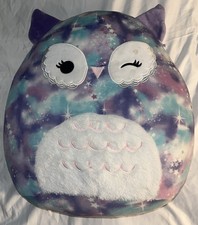 Squishmallows 18” Solina Galaxy Winking Owl Plush Stuffed Animal picture