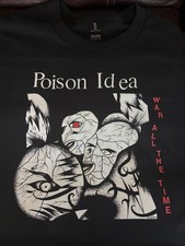 Poison Idea- War All The Time - T-Shirt Large - New picture