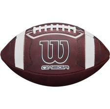 Wilson Omega Official Game Football - Leather Brand New NCAA NFHS picture