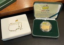 2013 Augusta Masters .999 fine silver golf coin Adam Scott #292 picture