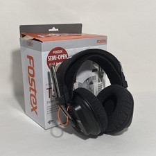 Fostex T50RP Mk3 Semi-Open Studio Headphones 50 Ohm RP Planar Black Professional picture