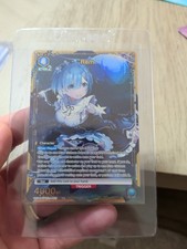 Union Arena Re:ZERO Rem UE24BT REZ-1-052 SR Star Alt Art Holo English NM picture