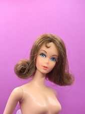 Vintage 1969 Mattel TNT BARBIE/Brownette Marlo Flip Doll Mattel #1160/Beautiful picture