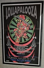 Lollapalooza San Diego 1994 Concert Poster - Framed picture