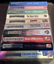 Forgotten Realms 10 Book Lot TSR R.A. Salvatore Ed Greenwood Azure Bonds D&D picture