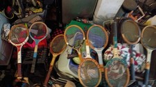 Vintage Wooden Tennis Rackets picture