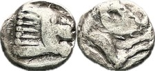 Local issues: Baktria Uncertain Mint AR Obol 4th Century B.C picture