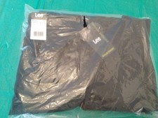 Men's Lee Extreme Motion Black Pants Straight Size 42x30 NWT Big & Tall picture