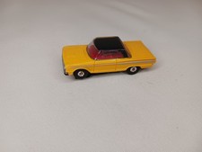 AURORA #1353 FORD FAIRLANE LEMON YELLOW Slot Car Vintage picture