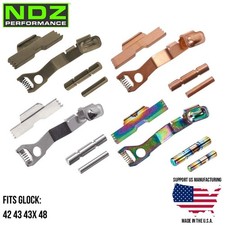 NDZ Extended Control Kit ESLL Pin Ghost Slide Release Fits Glock 43 43X 48 picture