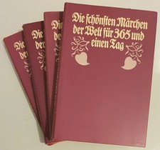 Lisa Tetzner: Die schönsten Märchen der Welt für 365 und einen Tag 4 Bände 1979 picture