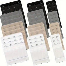 4Pcs Adjustable Bra Extender 2/3/4 Hooks with Elastic Underwear Strap Extension picture