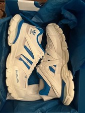 Size 14 - Balenciaga Track Sneaker Blue & White picture
