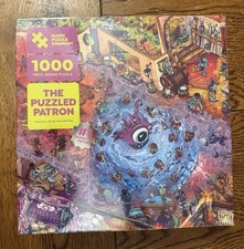Magic Puzzle Company The Puzzled Patron Jigsaw Puzzle 1000pc Sealed picture