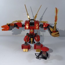LEGO NINJAGO 70500 Kai's Fire Mech 100% Complete Set with Minifigures picture