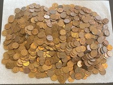 10 Pounds Copper Lincoln Memorial Cents Hand Sorted 1959-1982 Bulk Lot picture