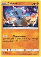 Cubone 37/68 Common Hidden Fates Pokemon NM/LP picture