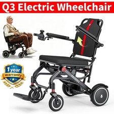Lightweight 32Lb Foldable Electric Wheelchair Intelligent All Terrain Scooter US picture